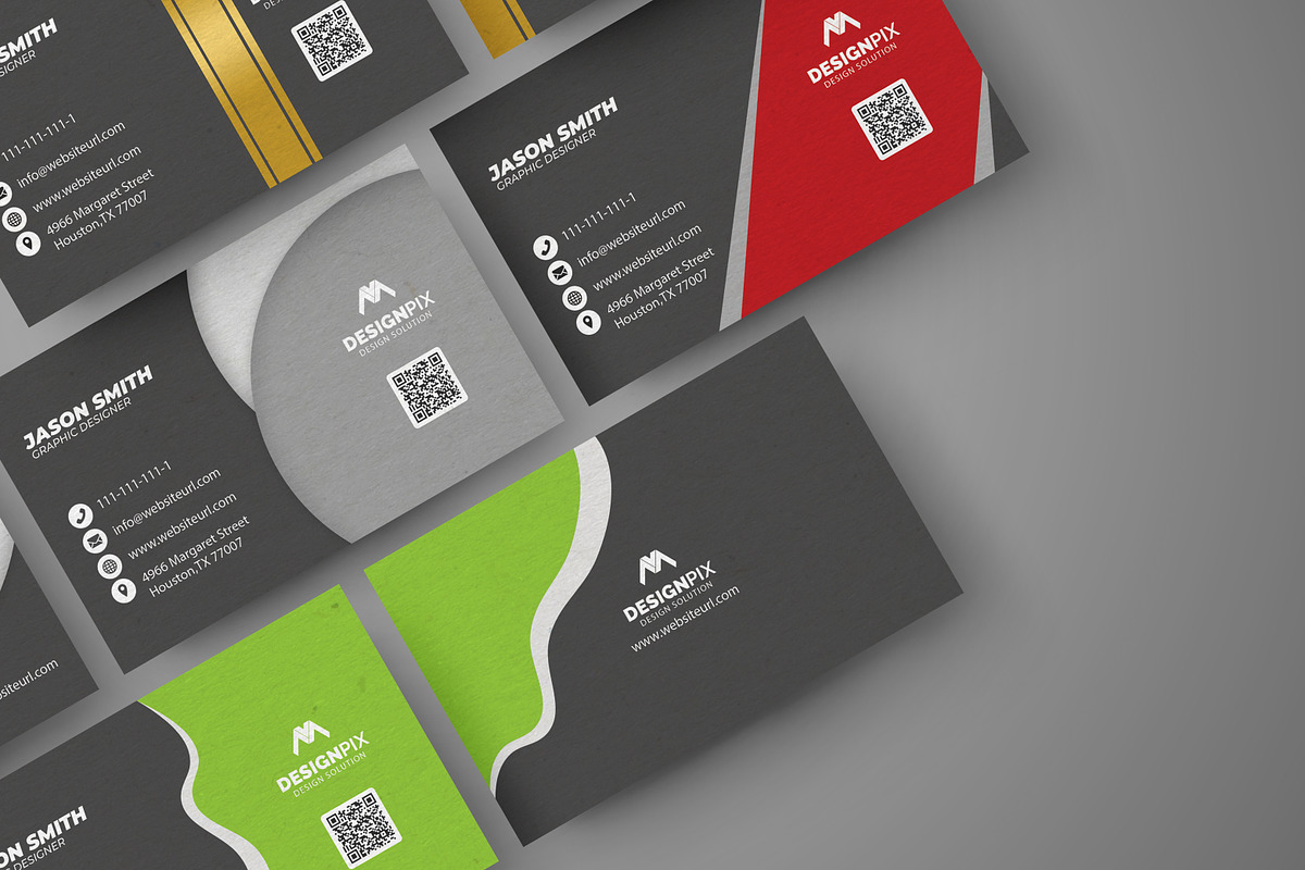 Modren business cards bundle pack, a Business Card Template by BilalGfx (Photo 2 of 3)
