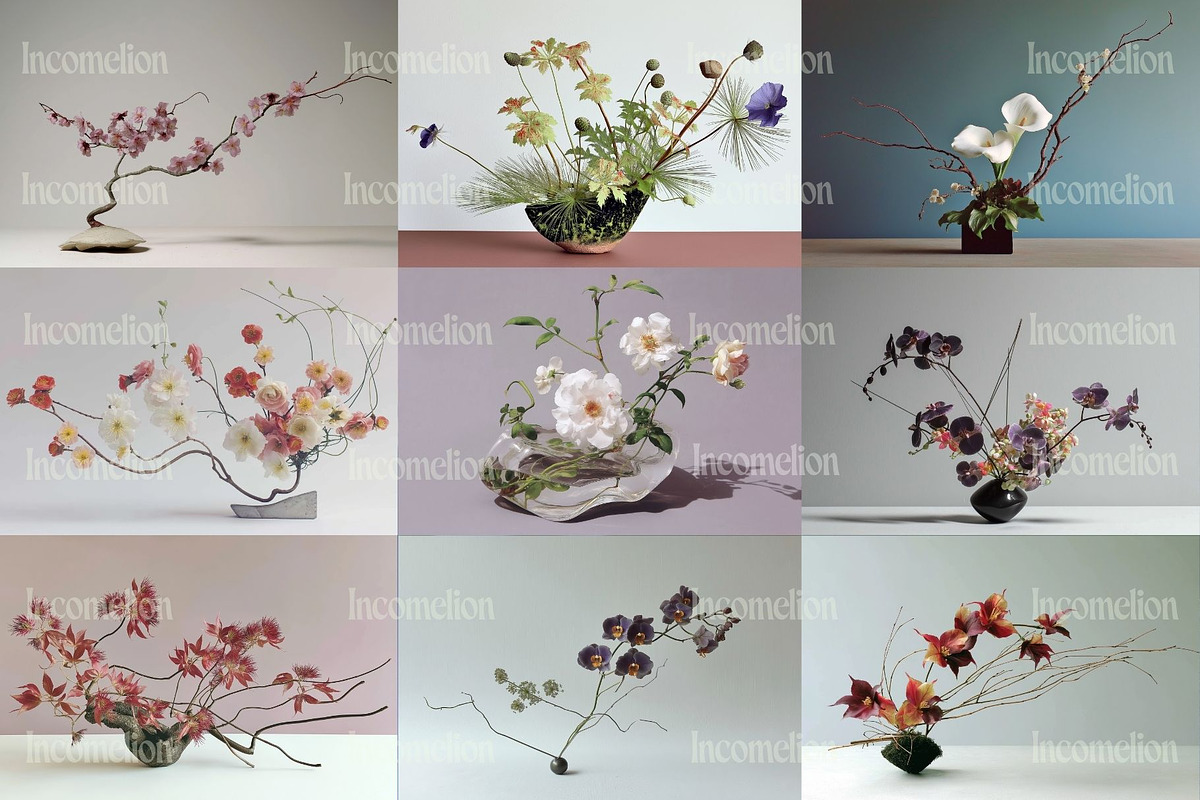 45 Japanese Ikebana Flowers Photos, a Nature Photo by Incomelion (Photo 11 of 13)