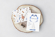 Nautical Set. Watercolor., a Texture Illustration by Marina Ermakova (Thumbnail 5 of 7)