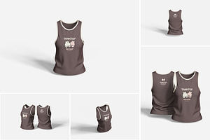 Tanktop Mockup, a Product Mockup by Indah