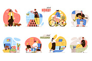 Flat Web Concept Illustrations, a Finance Illustration by alexdndz (Thumbnail 8 of 14)
