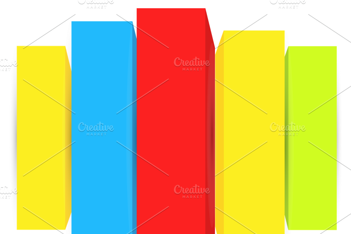 Blank 3D Banners preview 3