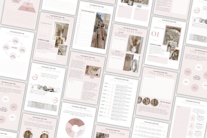 Pink Workbook & Coaching Templates