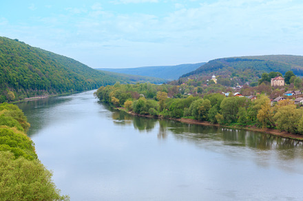 Spring Dnister river, Ukraine, a Nature Photo by YuriyB
