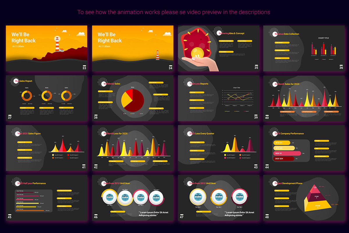 Animated PowerPoint Template, a Presentation Template by SCworkspace (Photo 21 of 25)