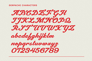 Derpache - Retro Display Font