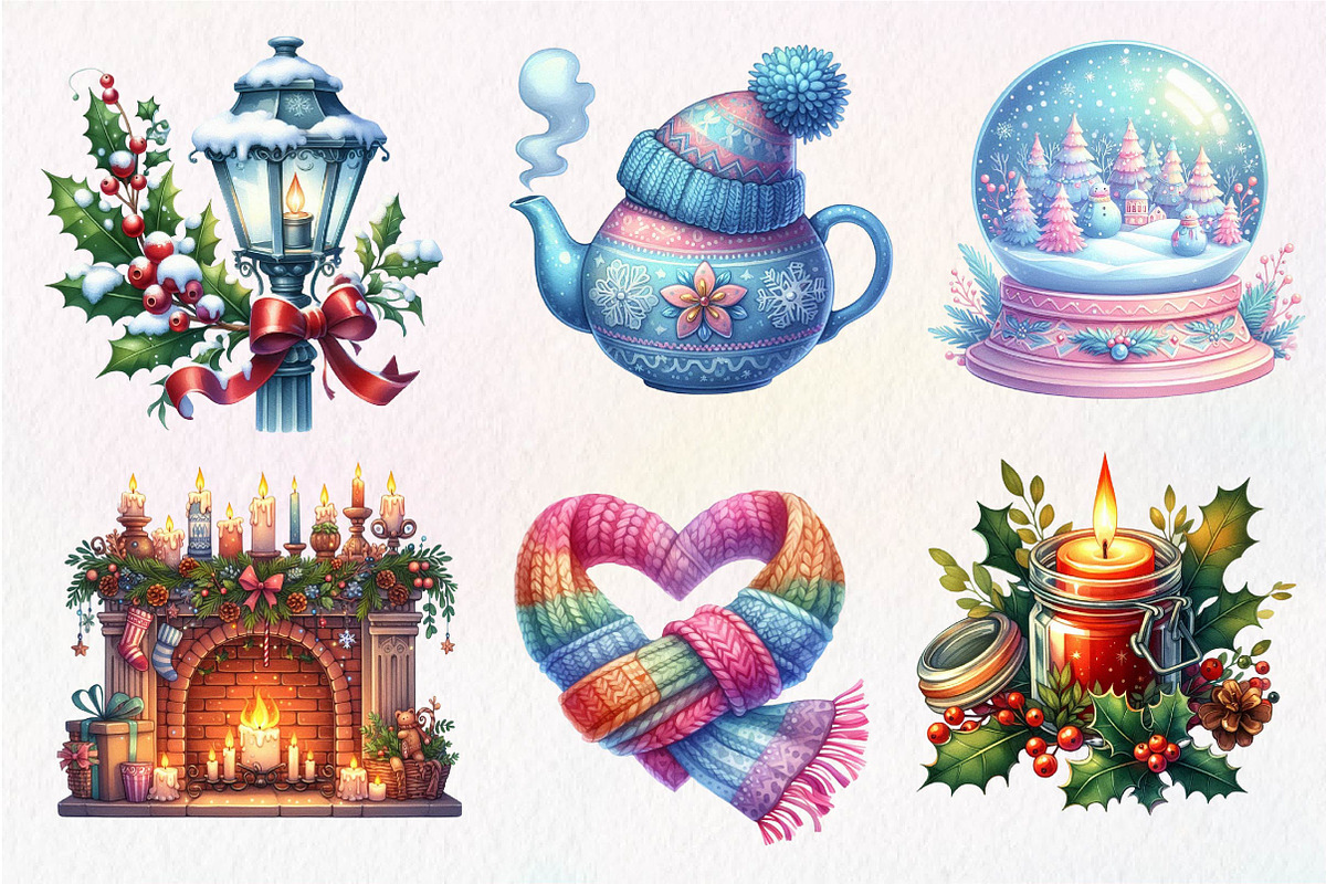 Cozy Winter Wonderland Collection, an Illustration by Dream Creation (Photo 3 of 7)
