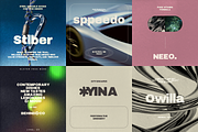 Fernville: Bold Sans Serif, a Sans Serif Font by SHOOM HOUSE (Thumbnail 3 of 12)