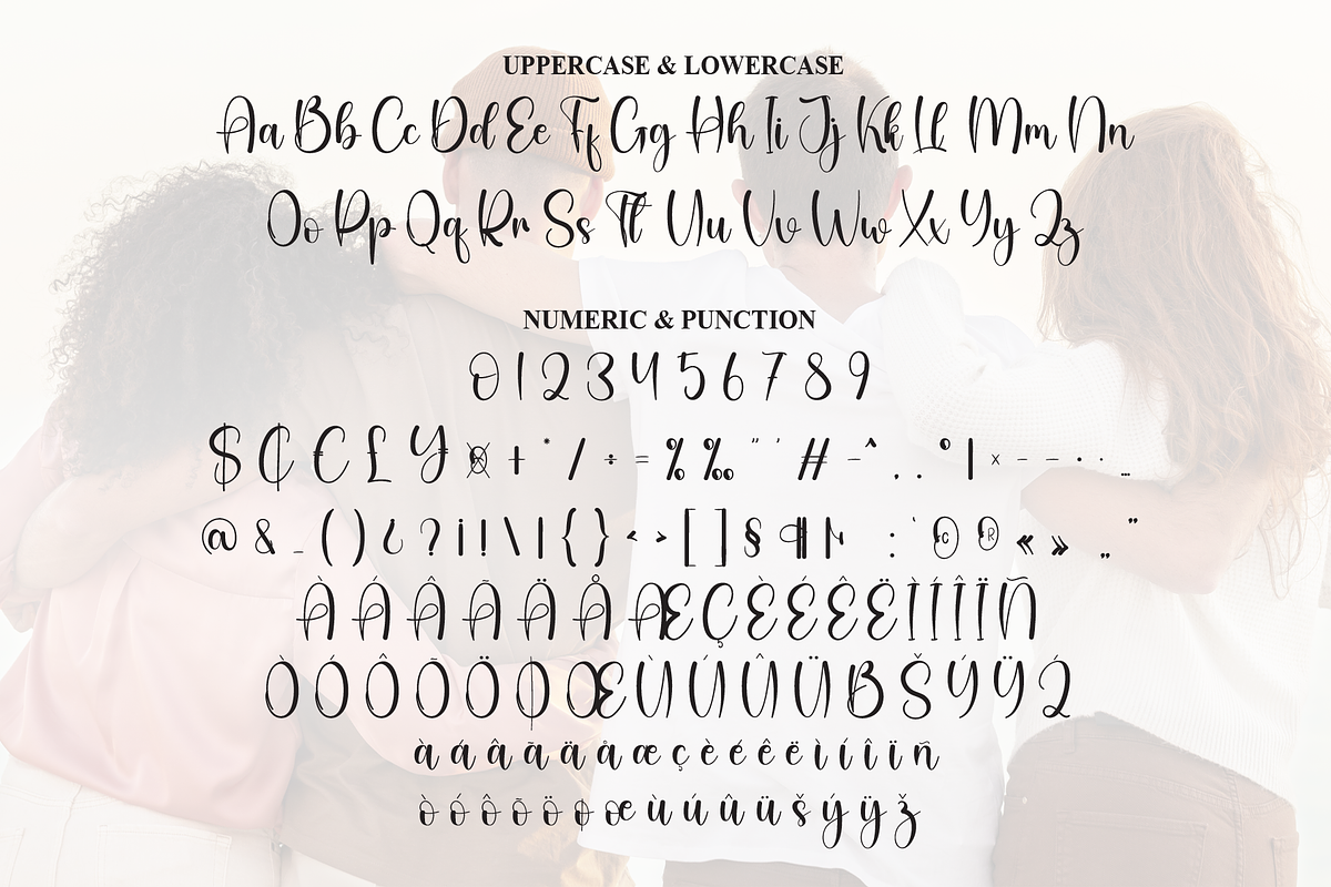 Friends | Script Font, a Handwritten Font by Scratchones (Photo 7 of 8)