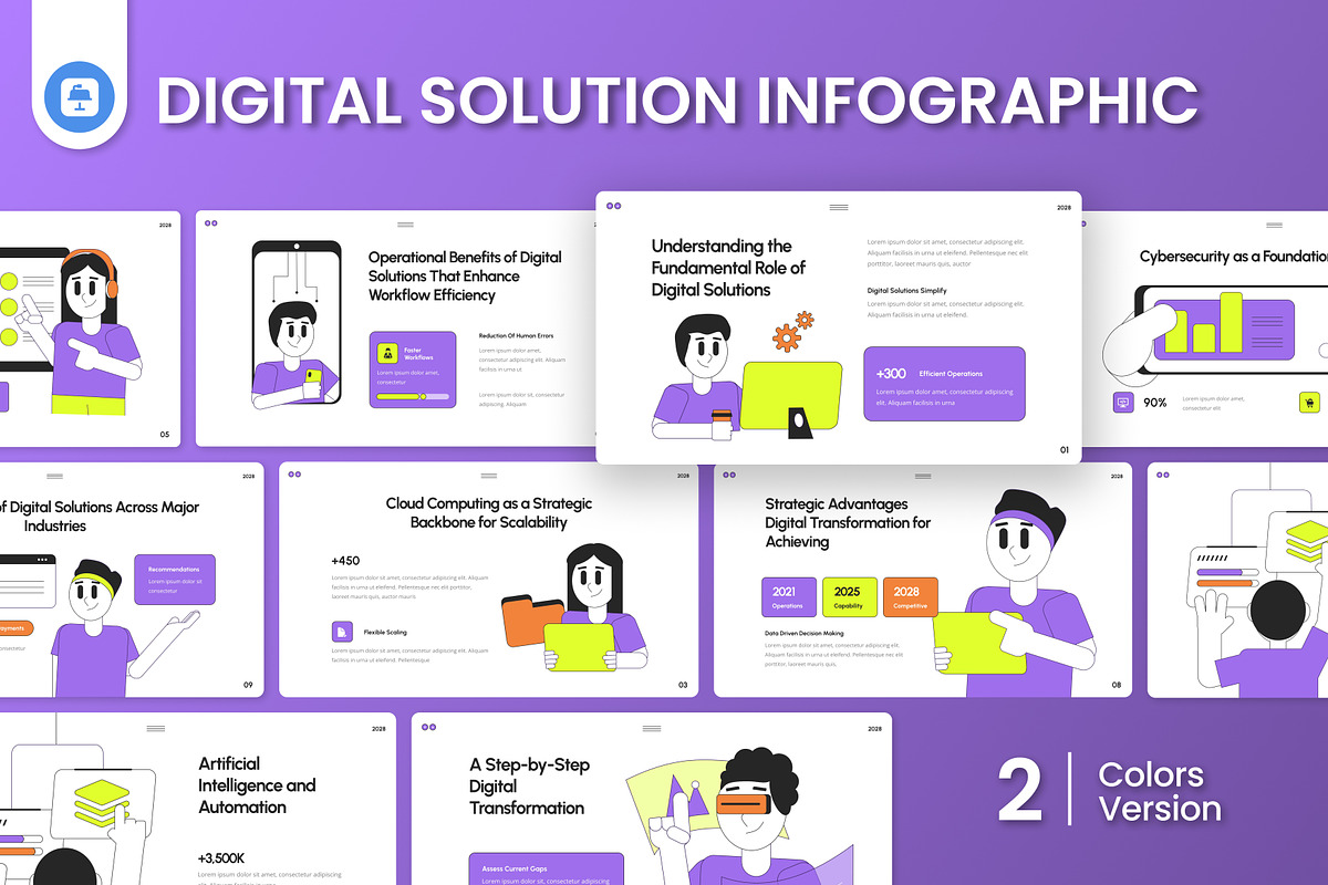 Digital Solution Keynote, a Presentation Template by Antstheme (Photo 1 of 4)