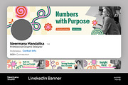 Creative Colorful Linkedin Banner, a Social Media Template by Neermana (Thumbnail 3 of 4)