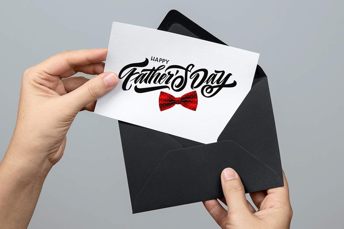 Happy Father`s Day template, a Poster Template by Anna's Lettering (Photo 4 of 4)