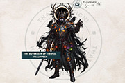 The Thirteenth Night Grimhollow Tale, a Seasonal Illustration by ThatsDesignArt (Thumbnail 8 of 17)