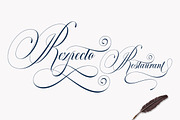 Classical Calligraphy, a Script Font by HKL Studio (Thumbnail 8 of 9)
