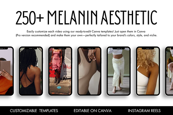 250+ Melanin Faceless Reels Bundle preview 6