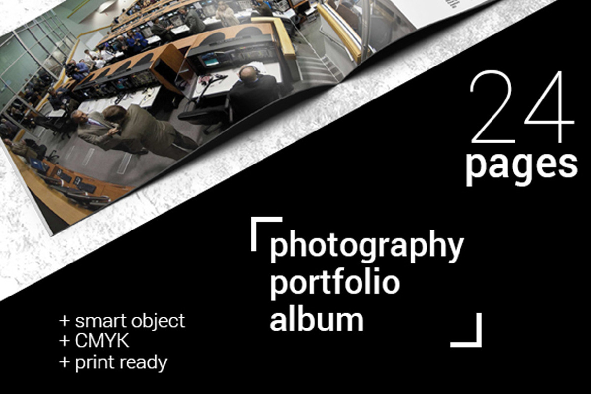 24 Pages Photography Portfolio Album, a Stationery Template by Magoo Studio (Photo 3 of 4)