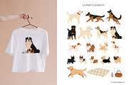 People and dogs in park illustration, a Person Illustration by LyubovZaytseva (Thumbnail 8 of 22)