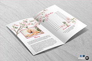 Funeral Program Template Flower, a Brochure Template by Madhabi Studio (Thumbnail 4 of 5)