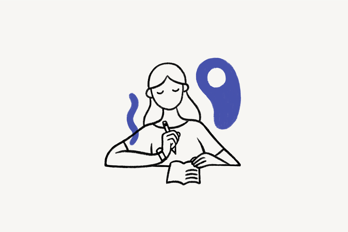 Blue Ideas, an Icon by Hannah Judd (Photo 2 of 3)
