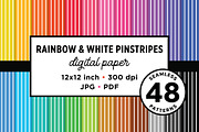 Seamless Pinstripes Digital Pattern, a Pattern Graphic by Running With Foxes (Thumbnail 1 of 8)