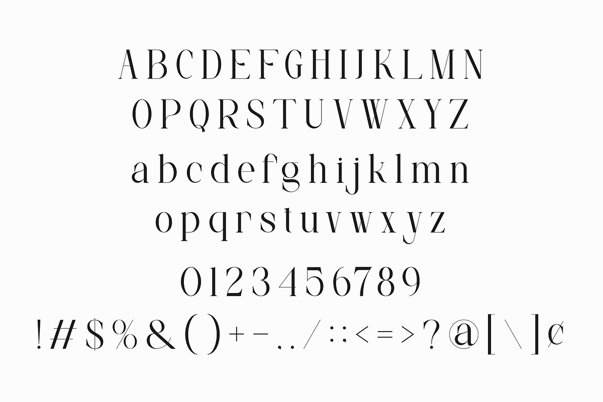 ROSEAN -Modern Ligature Serif Font, a Serif Font by AnnofaType (Photo 6 of 8)