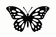 butterfly laser cut design, an Illustration by balal (Thumbnail 5 of 13)