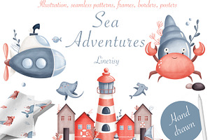 Sea Adventures. Baby collection