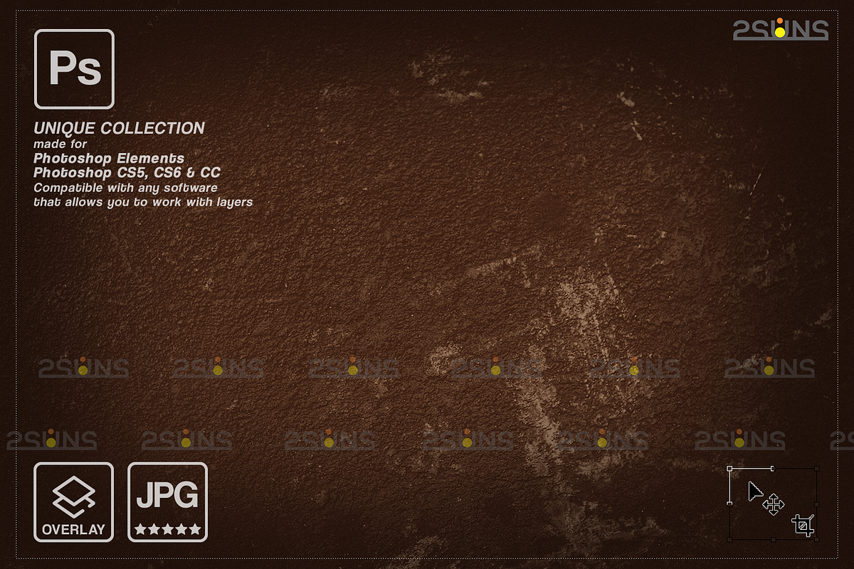 Fine art texture overlays Photoshop, a Texture Graphic by 2SUNS (Photo 5 of 9)