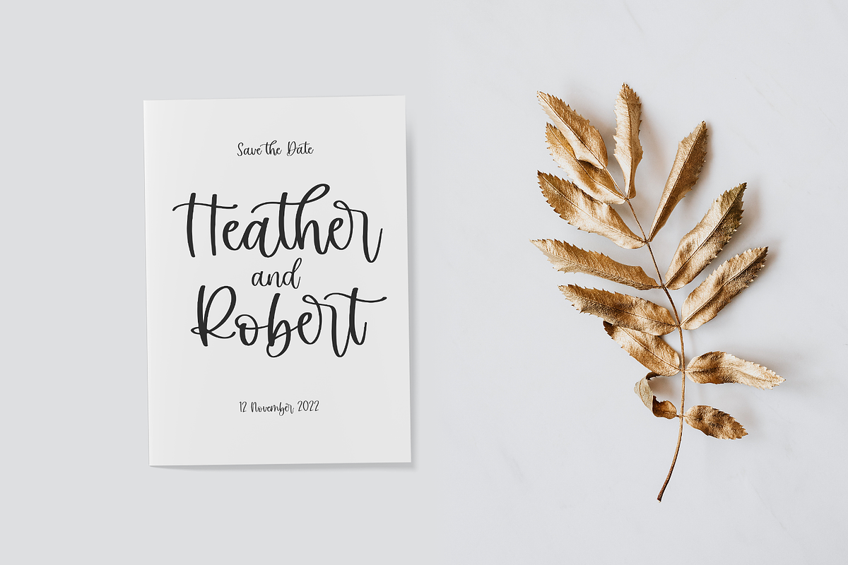 The Wedding Font Bundle Volume 2, a Script Font by Beck McCormick (Photo 3 of 10)