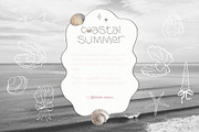 Coastal Summer Vector Doodles, a Seasonal Illustration by yabluko_draws (Thumbnail 3 of 7)