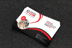 Fitness Business Card Template