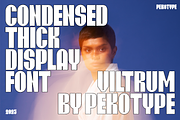 VILTRUM - Super Bold Condensed Font, a Font by Pekotype (Thumbnail 2 of 15)
