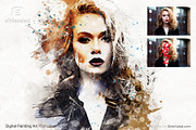 Digital Painting Photoshop Action, an Action Add-On by SlideSalad (Thumbnail 4 of 21)