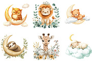 Neutral Baby Shower Clipart, a Seasonal Illustration by Designking (Thumbnail 4 of 5)