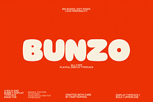 Bunzo – Display Sans Serif Font