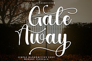 Gate Away, a Handwritten Font by FreshTypeINK (Thumbnail 1 of 7)