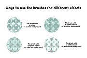 Retro 1.0 Procreate Brushes, a Brush Add-On by Design av MAD (Thumbnail 5 of 7)