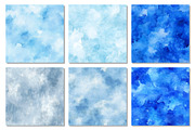 Blue Tones Digital Paper, a Texture Graphic by Dream Creation (Thumbnail 3 of 6)