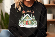 Christmas House PNG, an Illustration by Craft Nest (Thumbnail 3 of 6)