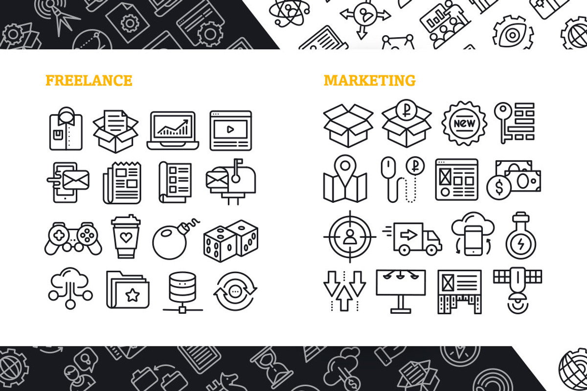 Collection Lines Icons (430+), an Outline Icon by ToozDesign (Photo 12 of 18)