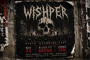 Disgrowl Carnage Death Metal Font, a Blackletter Font by Ronny Studio (Thumbnail 2 of 9)