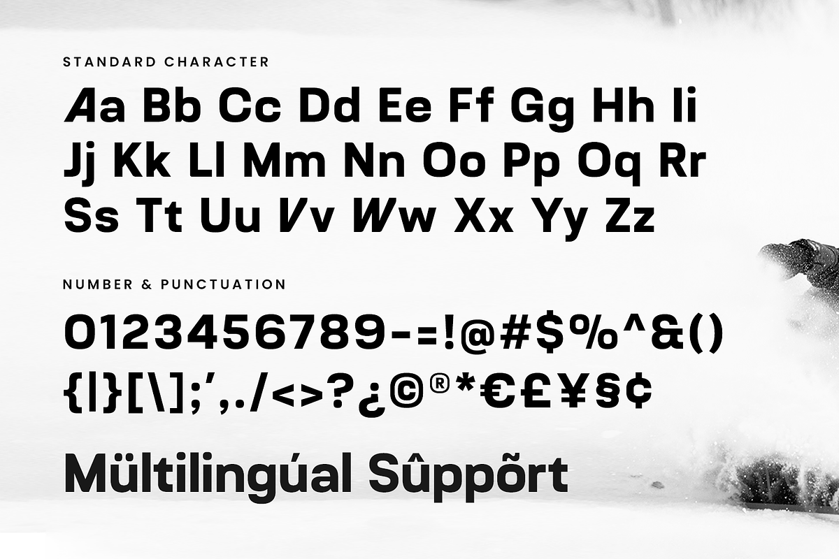 WATFORD - SPORT FONT, a Sans Serif Font by Umitype (Photo 7 of 8)
