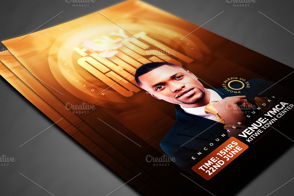 Church Flyer Template preview 3