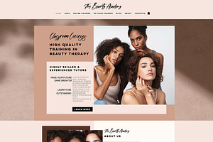 Wix Beauty Website Template