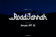 Firqatun Najah | Islamic Style Font, a Font by Denustudios (Thumbnail 2 of 12)