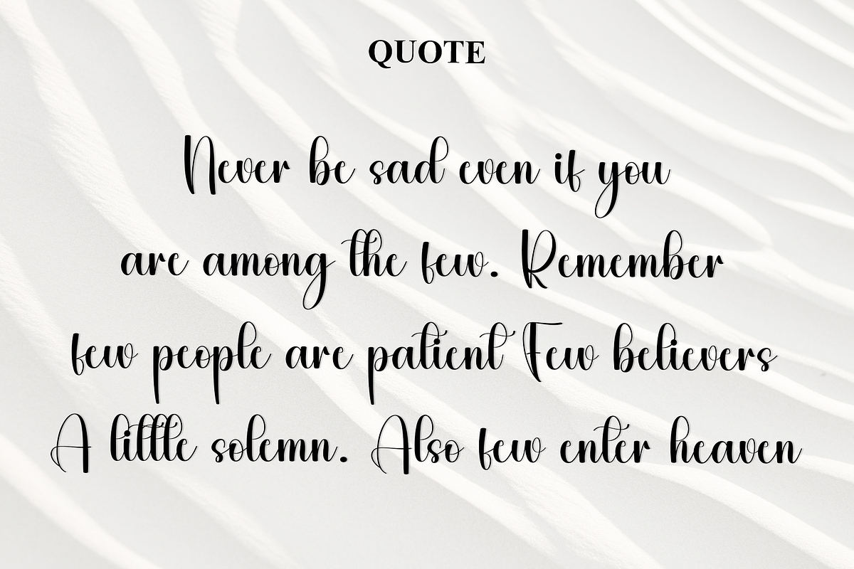 Quirky Rabbit, a Handwritten Font by FreshTypeINK (Photo 7 of 8)