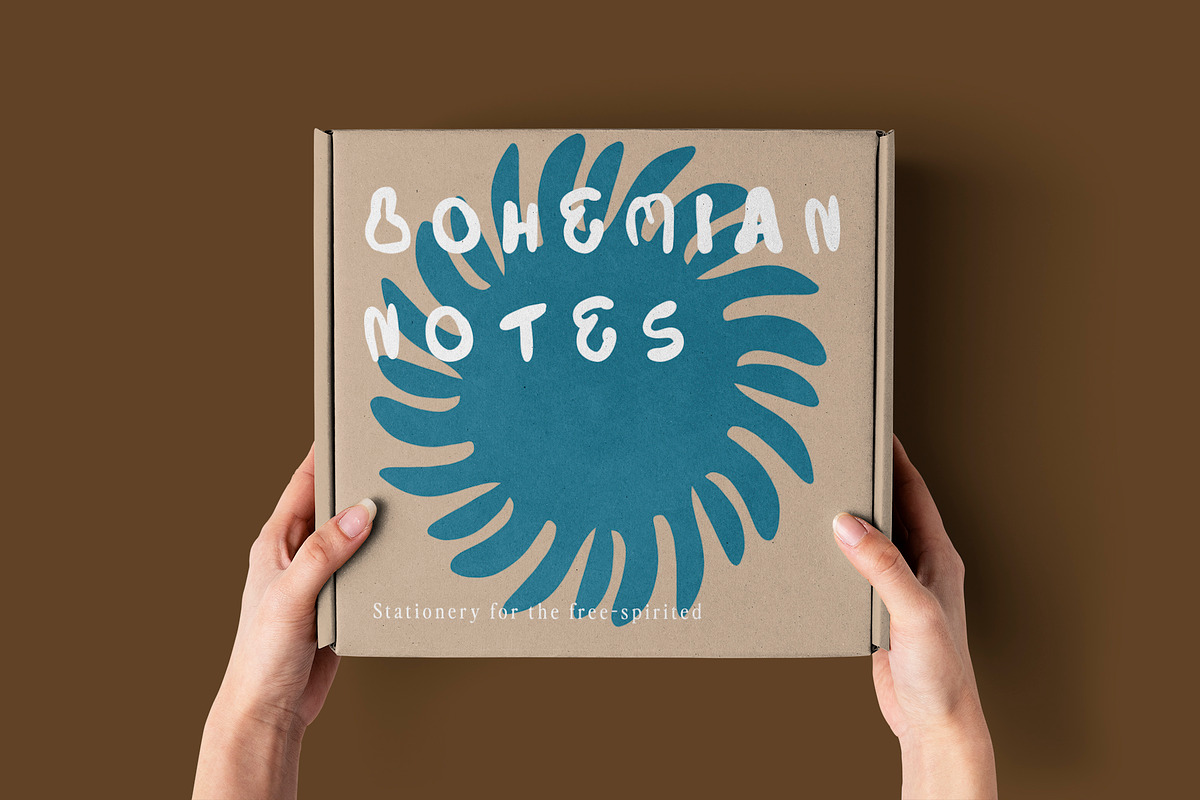 Eclectic Retro Boho Graphic Set