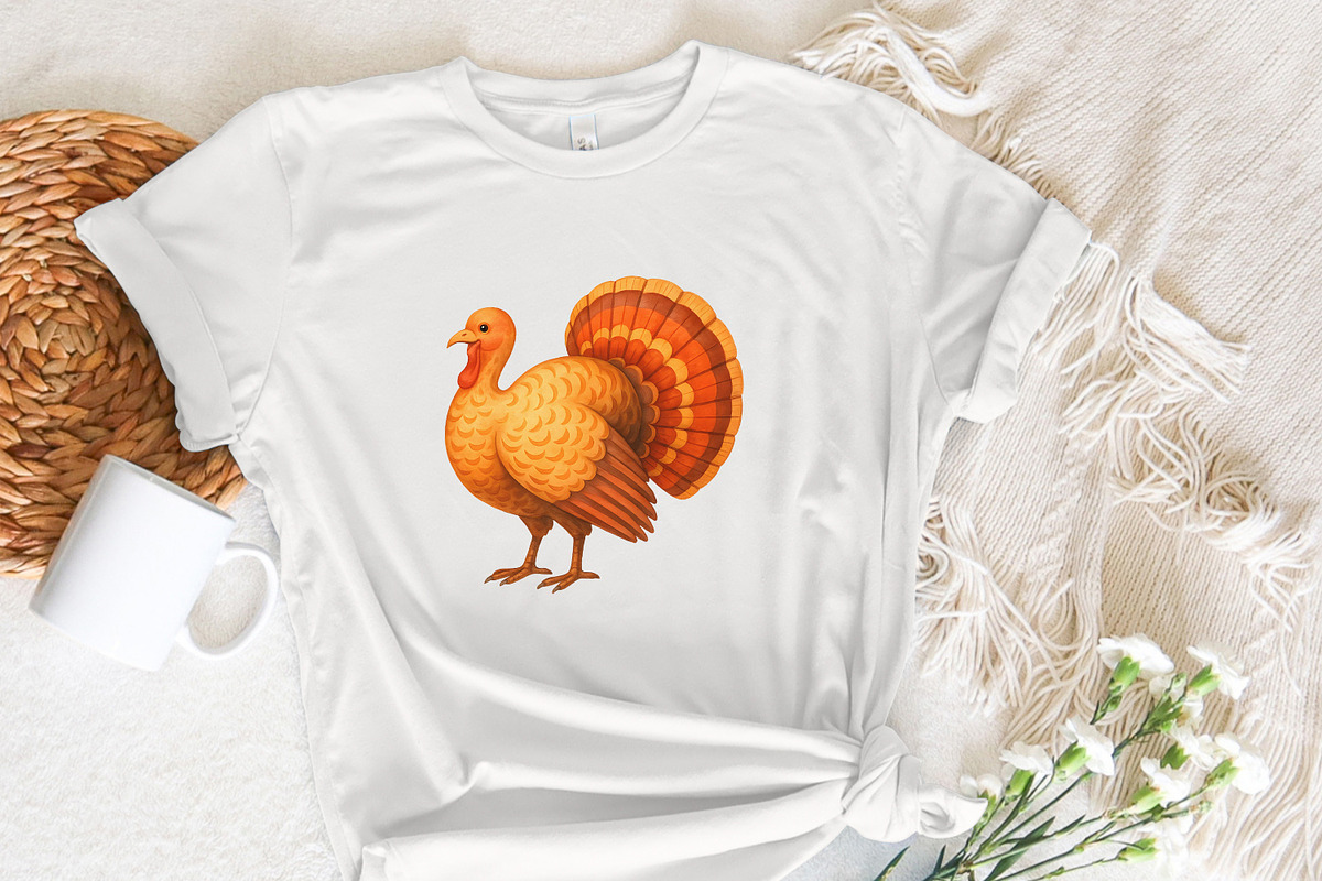 Thanksgiving Turkey PNG, Fall, an Illustration by SharpMarketplace (Photo 7 of 9)