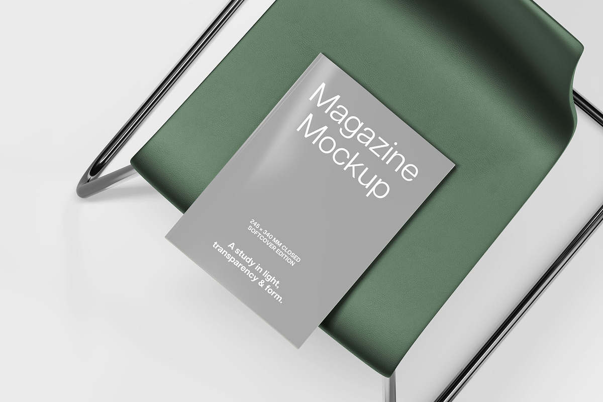 Glossy Magazine Mockup, a Books & Magazine Mockup by pixelbuddha.net (Photo 6 of 6)