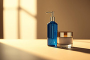 63 Skincare Bottle & Jar Set Mockup, an Advertising Mockup by adenpinkstore (Thumbnail 21 of 25)
